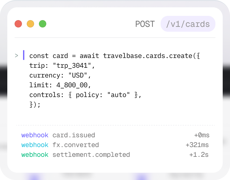 API endpoint